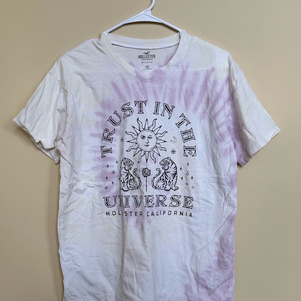 Hollister tie-dye graphic t Shirt
